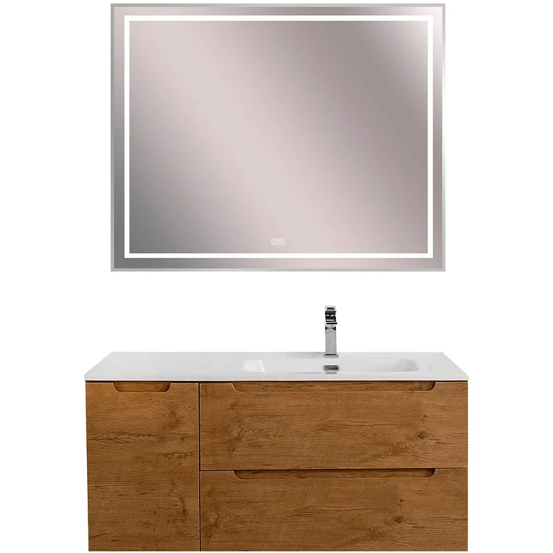 Тумба под раковину BelBagno Etna 120 R ETNA-1200-2C-1A-SO-RN-R подвесная Rovere Nature МДФ / ЛДСП