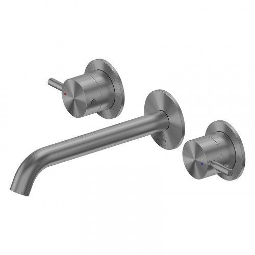 Смеситель для раковины Abber Wasser Kreis 316 AF81123BGG-L цвет Оружейная сталь брашированная