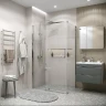 Душевой уголок Grossman Pragma 100х80 120.K33.03.1080.10.00 профиль Хром стекло прозрачное