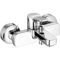 Смеситель для ванны Kludi Pure Easy 376810565 Хром латунь на стену