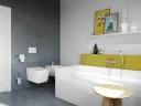Смеситель для ванны Kludi Pure Easy 376810565 Хром латунь на стену