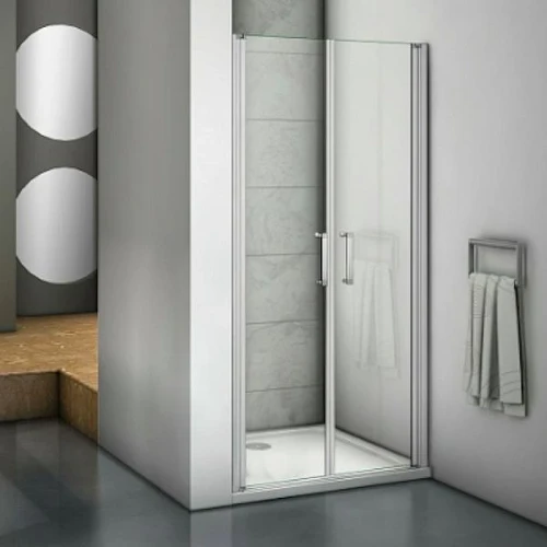 Душевая дверь Good Door Mokka SD-90-C-WE 90 профиль Алюминий белый стекло прозрачное