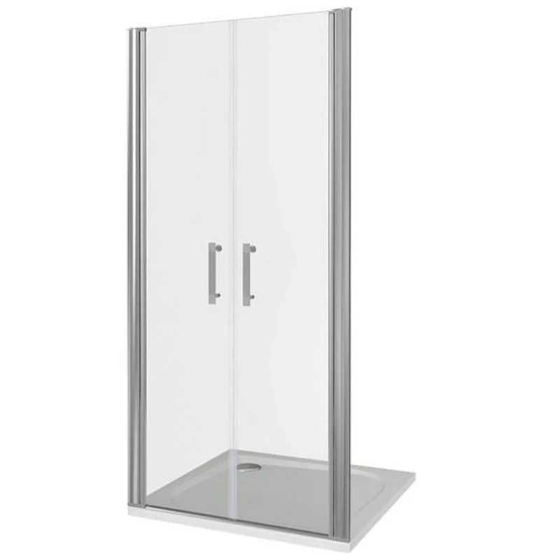 Душевая дверь Good Door Mokka SD-90-C-WE 90 профиль Алюминий белый стекло прозрачное