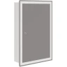 Зеркальный шкаф Corozo Толедо 50/С SD-00001391 с подсветкой Белый МДФ / ЛДСП, стекло