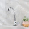 Кран для одного типа воды Ростовская Мануфактура Сантехники SL119-270F Хром