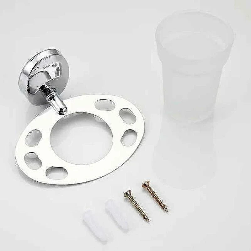 Стакан для зубных щеток Frap F16 F1606-1 Хром