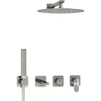 Душевая система WasserKRAFT Weida A3151.269.270.090.116.271.087.103 Хром латунь встраиваемый