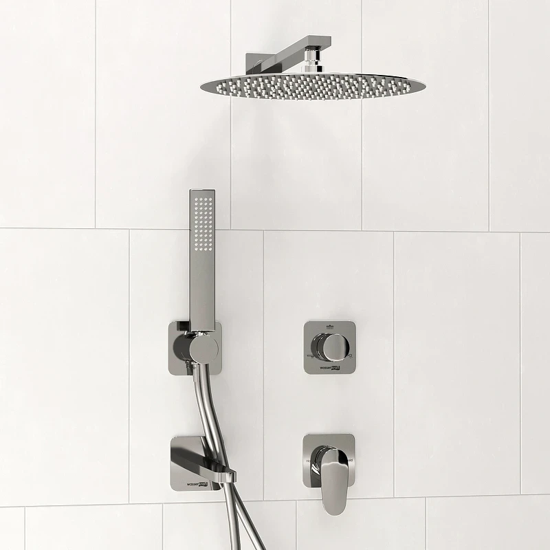 Душевая система WasserKRAFT Weida A3151.269.270.090.116.271.087.103 Хром латунь встраиваемый