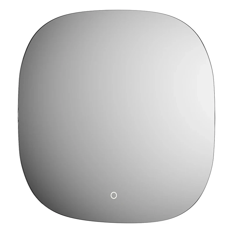 Зеркало Defesto Opti 50х50 DF 2848S с подсветкой 12W-4500K/Сенсорный выключатель/Нейтральный белый свет