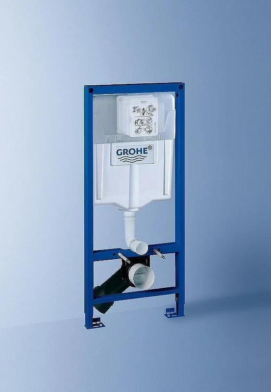 Комплект унитаза Berges Gamma 081105 с инсталляцией Grohe Rapid SL 38775001 с сиденьем Микролифт и клавишей смыва Хром
