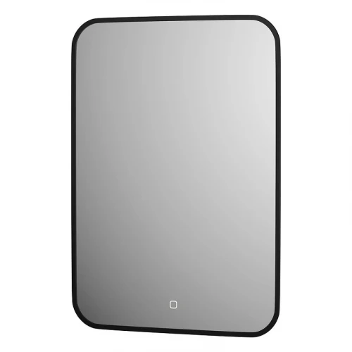 Зеркало Defesto Aura 50х70 DF 2964S с подсветкой 21W-4500K/Сенсорный выключатель/Нейтральный белый свет/Черная рама