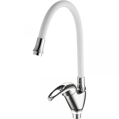 Смеситель для кухни Fashun A4403+A7256 цвет Хром Белый