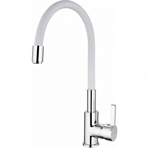 Смеситель для кухни ESKO Coral CL 519 W Хром Белый латунь