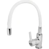 Смеситель для кухни ESKO Coral CL 519 W Хром Белый латунь