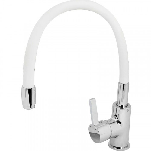 Смеситель для кухни ESKO Coral CL 519 W Хром Белый латунь