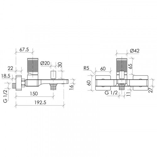 Смеситель для ванны Sancos Nexus SC9014MB Черный матовый