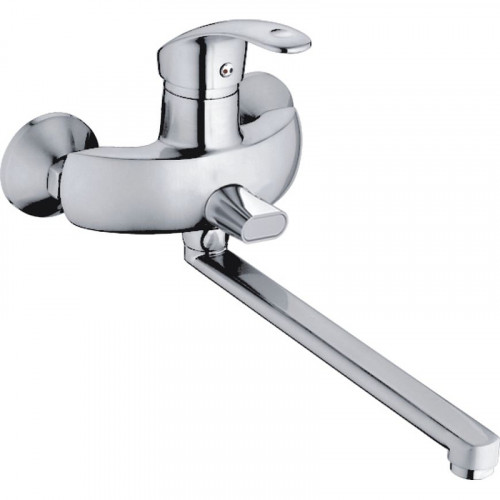 Смеситель для ванны Haiba HB2221 универсальный Хром на стену