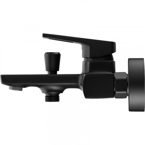 Смеситель для ванны Swedbe Kronos 2030B Черный матовый латунь на стену