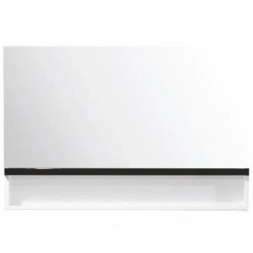 Зеркальный шкаф Orans BC-6019-1000 6019100З Белый Черный МДФ / ЛДСП, стекло