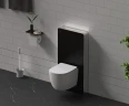 Инсталляция Abber AC0107MB для унитаза с клавишей смыва цвет Черный