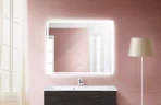 Зеркало BelBagno SPC-GRT-1000-800-LED-TCH-WARM с подсветкой с подогревом с сенсорным выключателем
