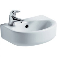 Раковина Ideal Standard Connect Arc 35 L E791401 Euro White фарфор подвесная