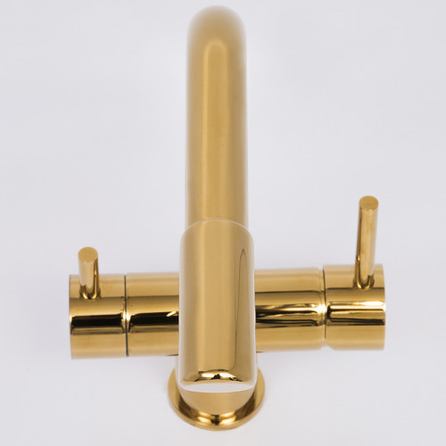 Смеситель для кухни WasserKRAFT A8377 Золото латунь