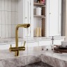 Смеситель для кухни WasserKRAFT A8377 Золото латунь