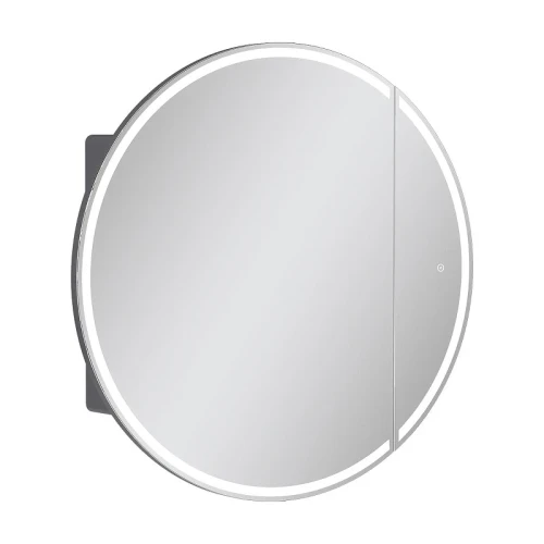 Зеркальный шкаф Equil Smile 80 szSMILE.8600 с подсветкой цвет Графит софт