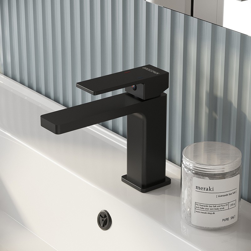Смеситель для раковины Grossman Style 510.K35.05.210 Черный матовый латунь