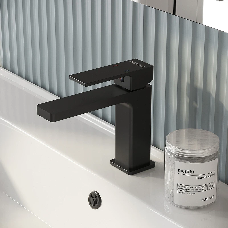 Смеситель для раковины Grossman Style 510.K35.05.210 Черный матовый латунь