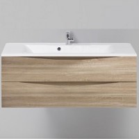 Тумба под раковину BelBagno Marino 120 MARINO-1200-2C-SO-WO-P подвесная Rovere Bianco МДФ / ЛДСП
