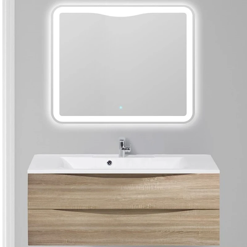 Тумба под раковину BelBagno Marino 120 MARINO-1200-2C-SO-WO-P подвесная Rovere Bianco МДФ / ЛДСП