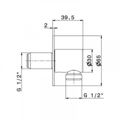 Шланговое подключение Newform X-Steel 316 69699X.50.050 цвет Inox