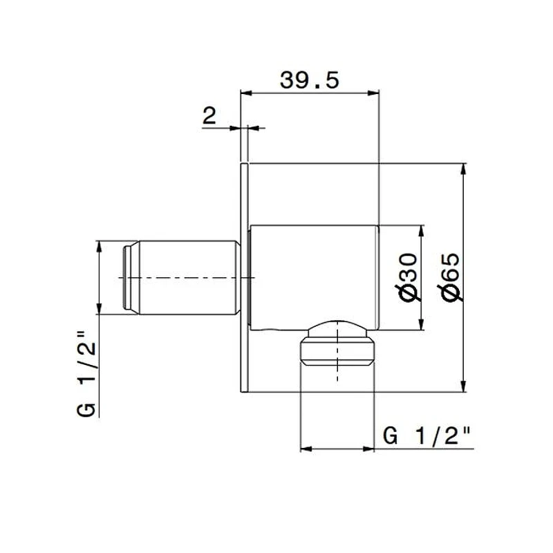 Шланговое подключение Newform X-Steel 316 69699X.50.050 цвет Inox