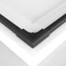 Душевой уголок Niagara Nova 80х80 NG-6828-34BLACK профиль Черный матовый стекло прозрачное