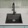 Кухонная мойка Domaci Болонья 50 М-42-007 цвет Антрацит