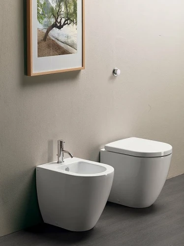 Биде GSI Pura 8869111 Белое