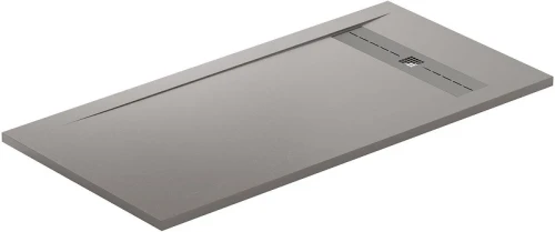 Душевой поддон из искусственного камня Allen Brau Infinity 160x80 8.21006-PGM цвет Серый