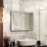 Зеркало Континент Frame 800x600 ЗЛП183 с подсветкой с сенсорным выключателем