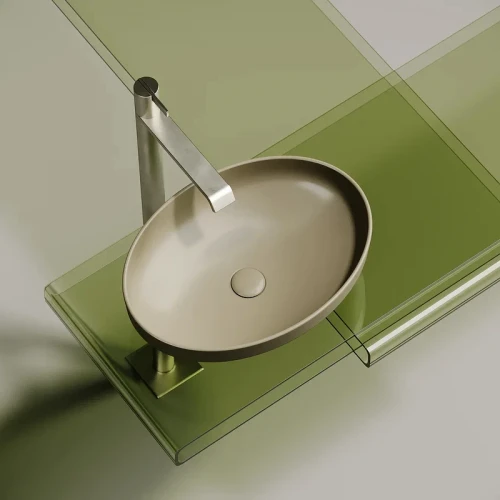 Раковина-чаша Ceramicanova Element 50 CN6056MC Капучино матовая фарфор накладная