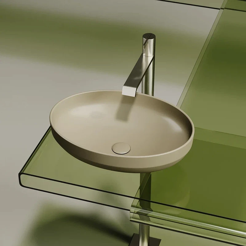 Раковина-чаша Ceramicanova Element 50 CN6056MC Капучино матовая фарфор накладная