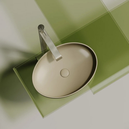 Раковина-чаша Ceramicanova Element 50 CN6056MC Капучино матовая фарфор накладная