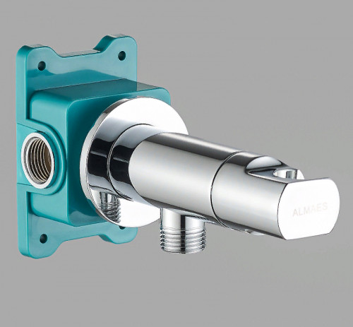 Гигиенический душ со смесителем ALMAes Agata AL-877-01 Хром латунь на стену