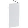 Душевая перегородка AM.PM X-Joy 90 W94UWI-90-F1-BTE профиль Черный матовый стекло прозрачное