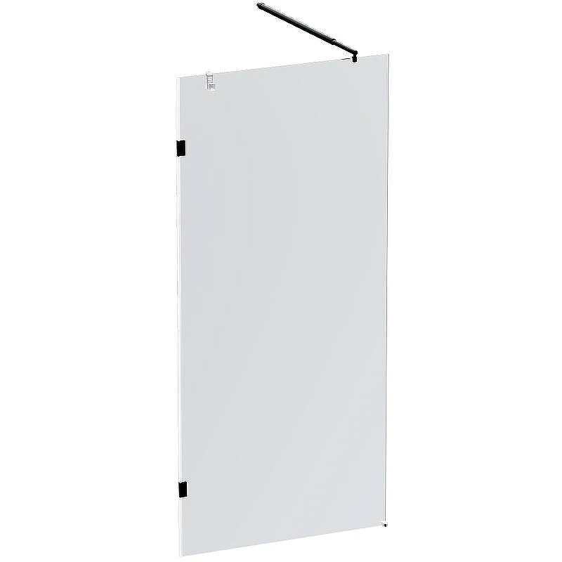 Душевая перегородка AM.PM X-Joy 90 W94UWI-90-F1-BTE профиль Черный матовый стекло прозрачное