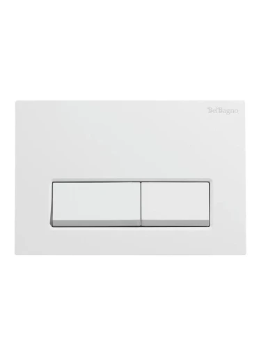 Клавиша смыва BelBagno BB-15R-BL цвет Белый глянцевый