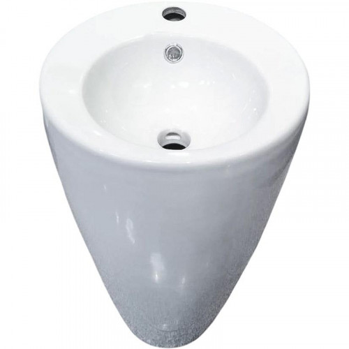 Раковина CeramaLux 38 B133-1 Белая глянцевая