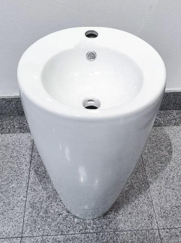 Раковина CeramaLux 38 B133-1 Белая глянцевая