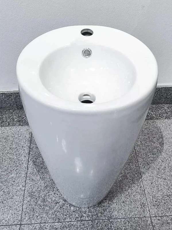 Раковина CeramaLux 38 B133-1 Белая глянцевая